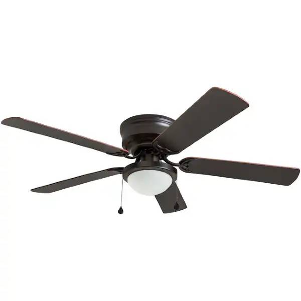 Photo 1 of [STOCK PHOTO, READ NOTES]
Harbor Breeze Armitage 52-in Bronze LED Indoor Flush Mount Ceiling Fan with Light (5-Blade)