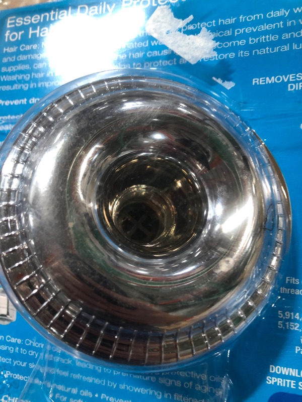 Photo 3 of [FOR PARTS, READ NOTES]
Sprite SL2-CM Slim-Line 2 Universal Shower Filter, 1.5 pounds, Chrome NONREFUNDABLE