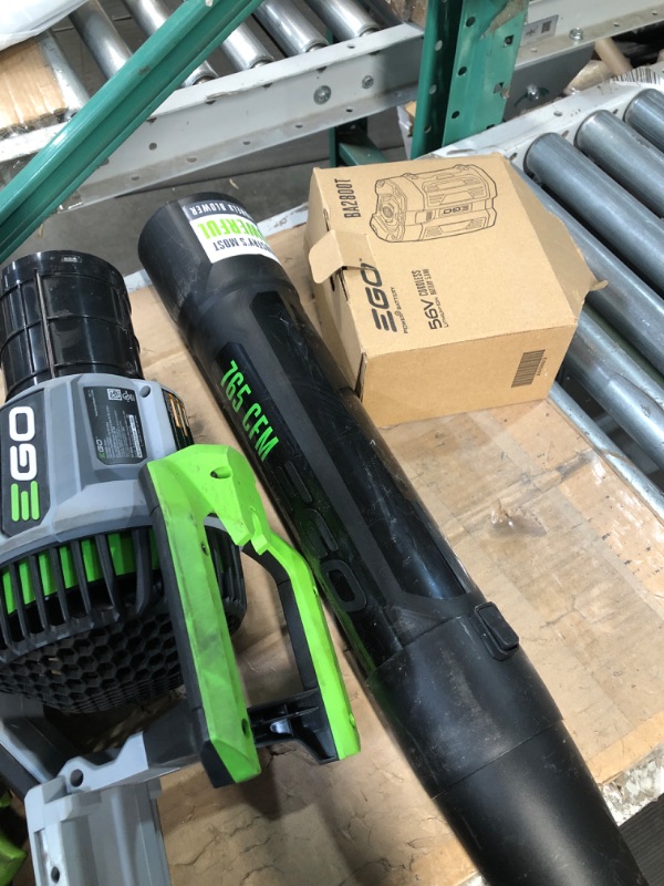 Photo 5 of [READ NOTES]
EGO Power+ LB7654 765 CFM Variable-Speed 56-Volt Lithium-ion Cordless Leaf Blower 5.0Ah 