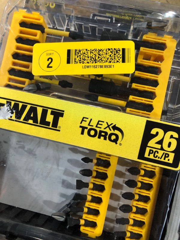 Photo 2 of [READ NOTES]
DeWalt FlexTorq 26-Piece 1/4" Impact Driver Bit Set - Each