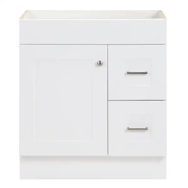 Photo 1 of [READ NOTES]
Project Source 30-in White Bathroom Vanity Base Cabinet without Top