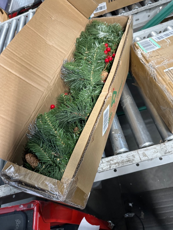 Photo 1 of **ONLY GARLAND**
**STOCK PHOTO AS REF** 
National Tree Company Pre-Lit Artificial Christmas Garland,