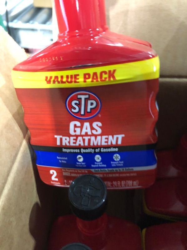 Photo 3 of STP Fuel Intake System Cleaner 5.25 Fl Oz Each, 12 Pack Gas Treatment (Super Concentrated)