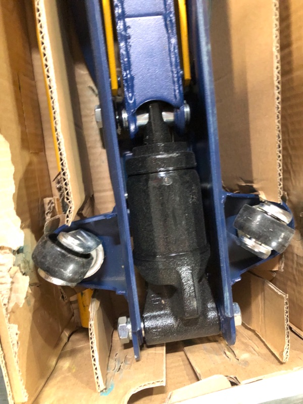 Photo 5 of 2 Ton Hydraulic Floor Jack,car jack Hydraulic Trolley Service,Lifting Range 5-1/8" to 13",Floor Jack with 4000 lb Capacity,Blue