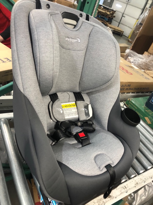 Photo 2 of Baby Jogger City Turn Rotating Convertible Car Seat | Unique Turning Car Seat Rotates for Easy in and Out, Phantom Grey