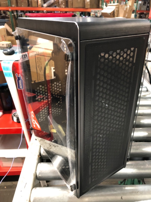 Photo 2 of RAIJINTEK OPHION EVO, SFF Case (Mini-TX) with Tempered Glass, Max. 330mm VGA Card, ATX PSU, Type-C Hub, Riser Card, 3x2.5 HDD, Magnetic Design Dust Filter, 240 AIO Water Cooling Option On Top