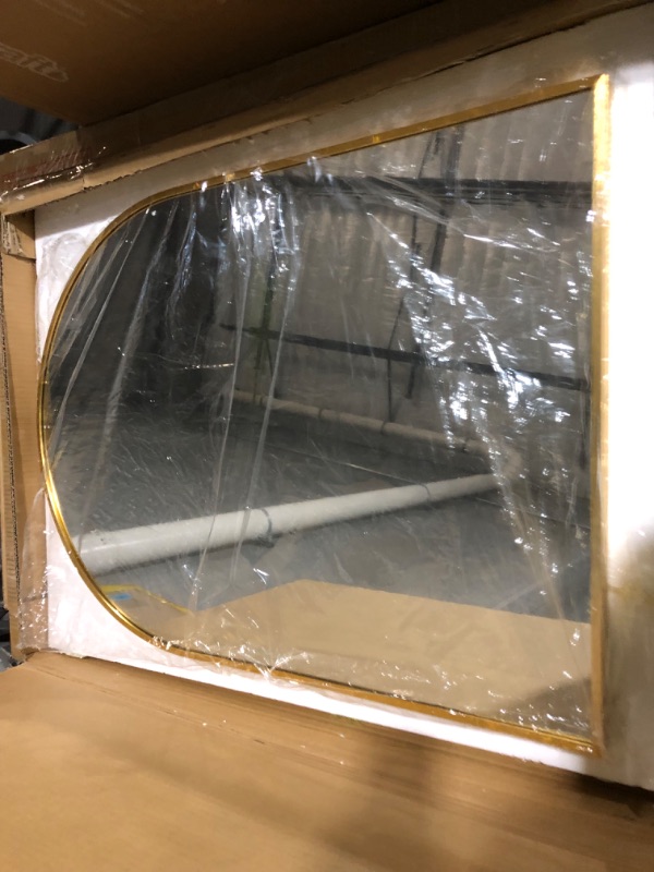 Photo 5 of **LOOKS BRAND NEW** **SEE CLERK NOTES** RICHTOP 22x30 Gold Arch Mirror