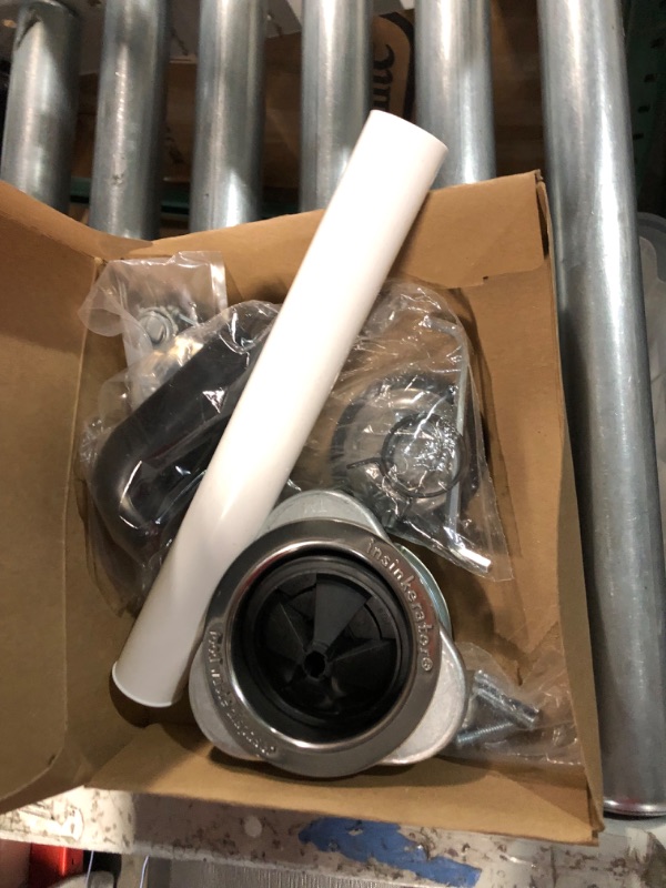 Photo 1 of InSinkErator EVOLUTION 1HP 1 HP, Advanced Series Continuous Feed Food Waste Garbage Disposal, Gray Advanced Series with EZ Connect