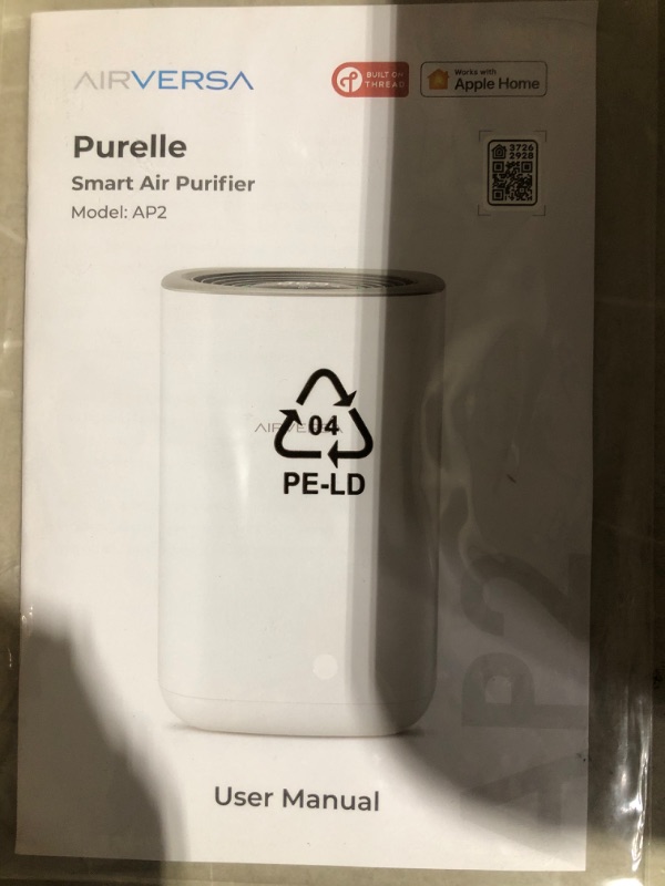 Photo 5 of * missing power cord * missing filters * 
Airversa HomeKit Air Purifier 