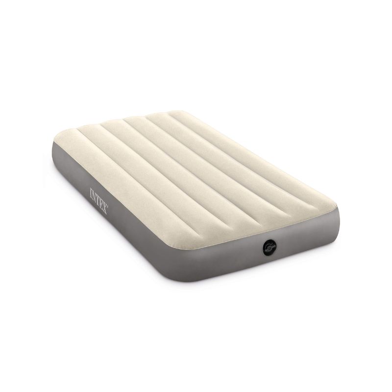 Photo 1 of  Dura-Beam Standard Single-High Air Mattress: Fiber-Tech – Twin Size – 10in Bed Height – 300lb Weight Capacity – Pump Sold Separately Twin Airbed Only