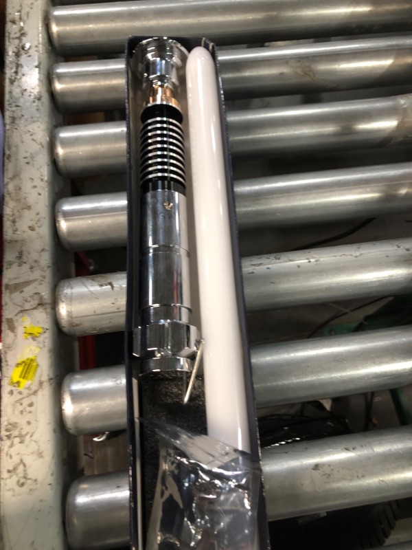 Photo 2 of **NONREFUNDABLE**FOR PARTS OR REPAIR**SEE NOTES**
Motion Control Lightsaber, Smooth Swing Luke V3.0 Dueling Light Sabers | Infinite Color Change LED Light Sabers, Premium Metal Hilt 16 Sound Fonts Light Saber for Adults & Teens Gift, USB-C Recharge