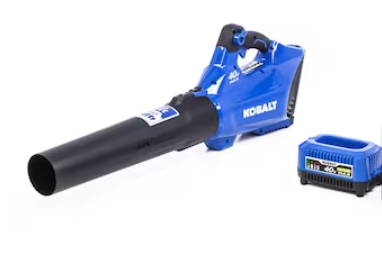 Photo 1 of **NON-REFUNDABLE-SEE COMMENTS**
Kobalt 40-Volt Max Lithium Ion 480-CFM Cordless Electric Leaf Blower KHB 3040-06