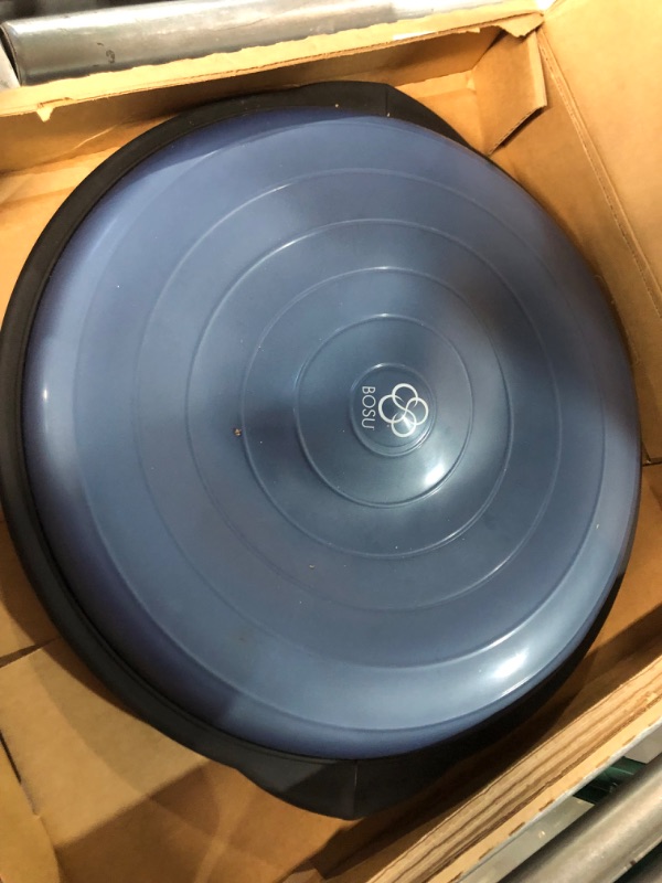 Photo 4 of BOSU Sport Balance Trainer, Travel Size Allows for Easy Transportation and Storage, 50cm, Blue/Black