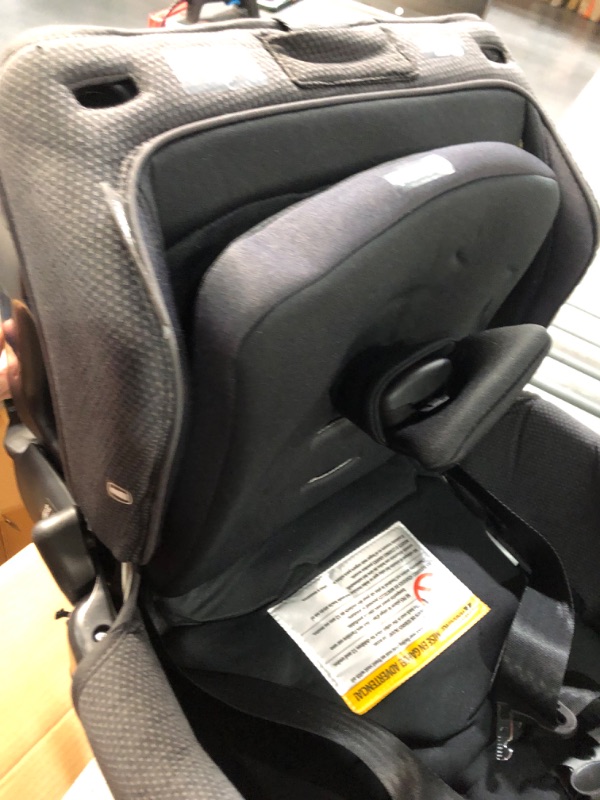 Photo 4 of Diono Radian 3QX 4-in-1 Rear & Forward Facing Convertible Car Seat, Safe+ Engineering 3 Stage Infant Protection, 10 Years 1 Car Seat, Ultimate Protection, Slim Fit 3 Across, Black Jet