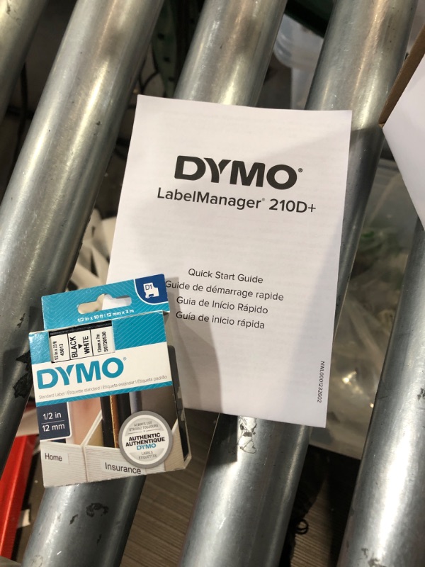 Photo 3 of DYMO LabelManager 210D All Purpose Label Maker with Large Display and QWERTY Keyboard (1738345)