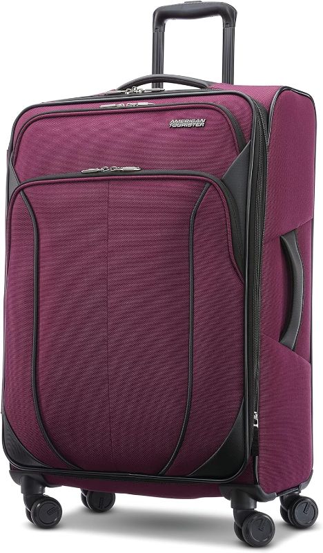 Photo 1 of * one piece only * see all images *
AMERICAN TOURISTER 4 KIX 2.0 Softside Expandable Luggage with Spinners, Purple Orchid, 