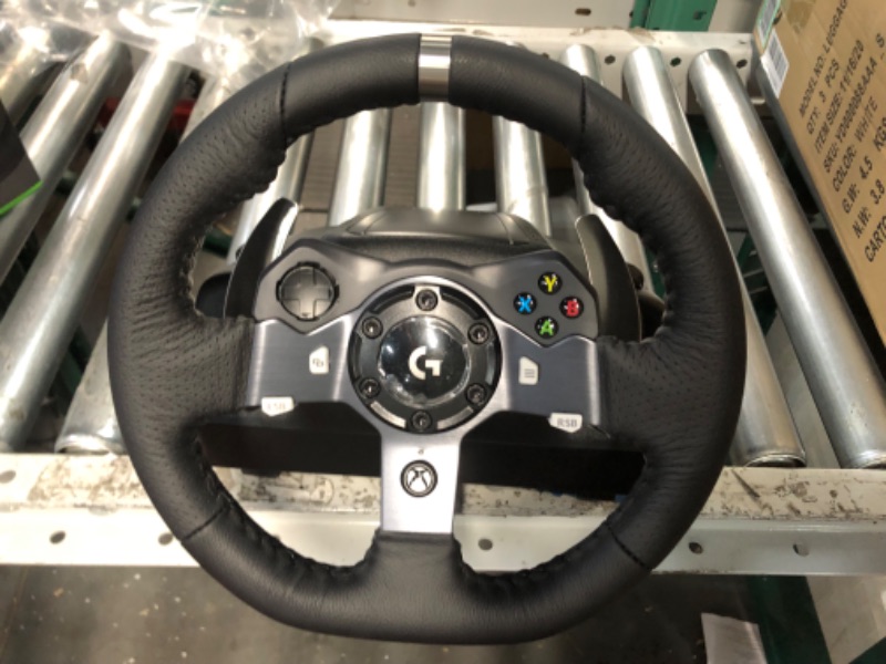 Photo 2 of Logitech G920 Driving Force Racing Wheel and Floor Pedals, - Black Wheel Only