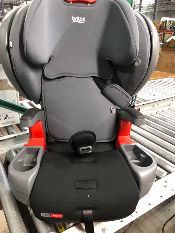 Photo 3 of Britax Grow with You ClickTight Harness-2-Booster Car Seat, Cool N Dry - Cool Flow Moisture Wicking Fabric ClickTight Cool n Dry