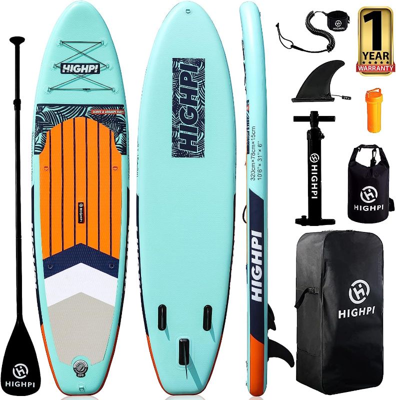 Photo 1 of  Highpi Inflatable Stand Up Paddle Board 10'6''/11' Premium SUP W 