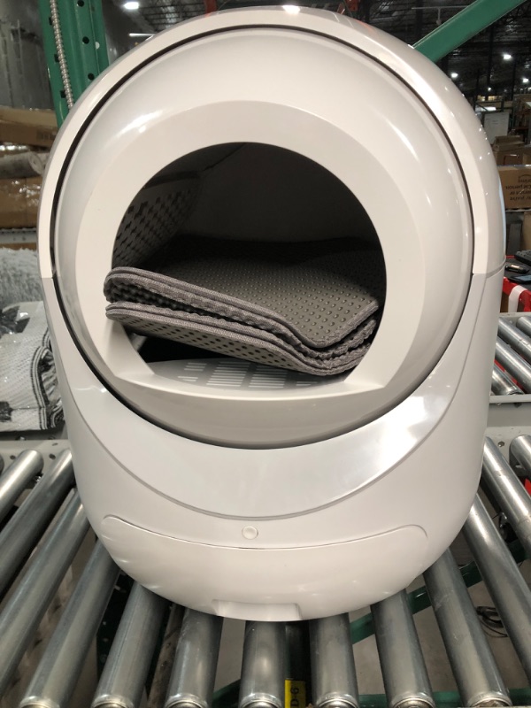 Photo 1 of Self Cleaning Cat Litter Box - Anti-Pinch/Odor-Removal Design Automatic Cat Litter Box,