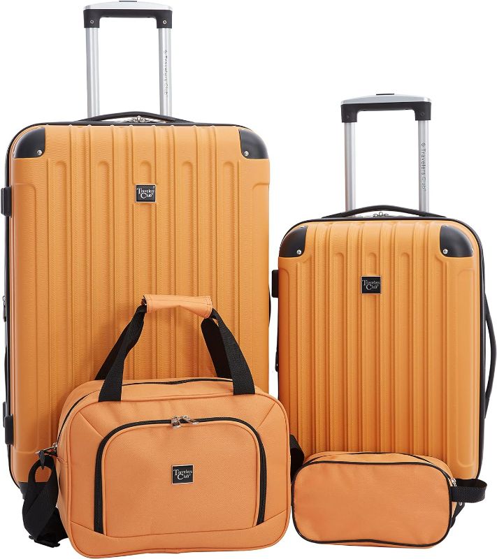 Photo 1 of * signs of wear and tear * 27'' *
U.S. Traveler Rio Rugged Fabric Expandable Carry-on Luggage Set, Orange,