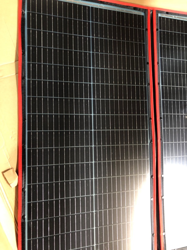 Photo 5 of (READ FULL POST) DOKIO 300W 18V Portable Solar Panel Kit (ONLY 0.9in Thick) Folding Solar Charger with 2 USB Outputs for 12v Batteries/Power Station AGM LiFePo4 RV Camping Trailer Car Marine