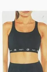 Photo 1 of GAPFIT RACERBACK SPORTS BRA, XS, BLACK