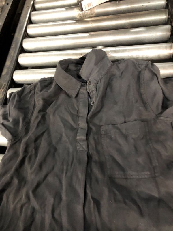Photo 1 of GAP TENCEL DRESS, DARK GRAY, XS