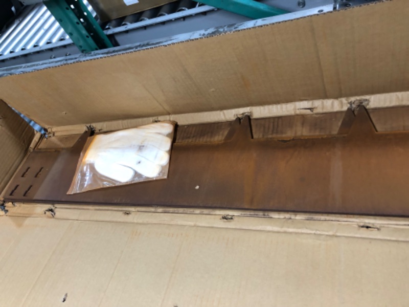 Photo 1 of Corten Steel Edging Steel Landscape Edging Garden Bed Metal Border Edge Rusted Rustic