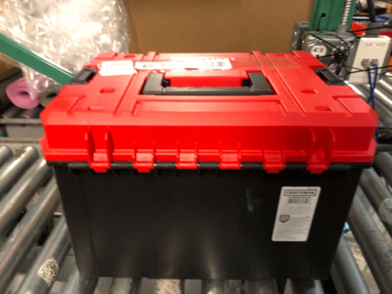 Photo 1 of CRAFTSMAN VERSASTACK Deep Tool Box, Tool Storage, Lockable, 17 Inch (CMST17825)