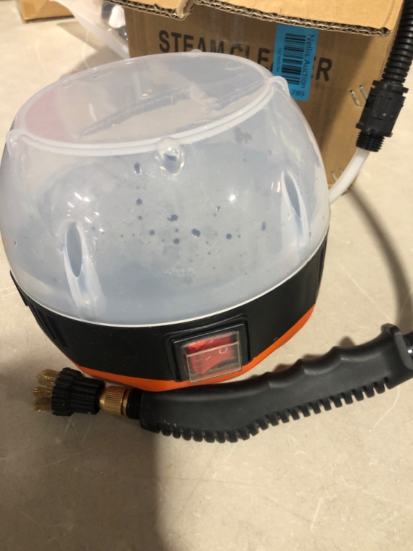 Photo 2 of * used * see images for damage *
CAYAMA 1000ml Steam Cleaner 2500W High Pressure Steamer for Cleaning,Handheld Steam Cleaner for Home Use