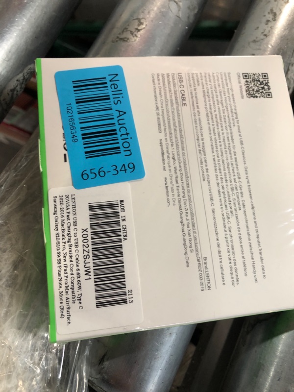 Photo 2 of LENTION USB C to USB C Cable 6.6ft 60W, Type C 20V/3A Fast Charging Braided Cord Compatible with iPhone 15/15 Pro/15 Pro Max, 2023-2016 MacBook Pro, New iPad Pro/Mac Air/Surface, More (Red) 6.6ft Red
