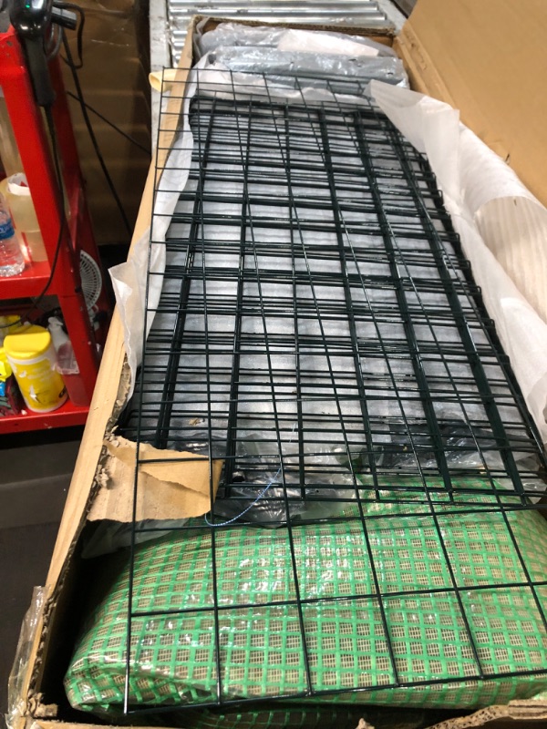 Photo 3 of Quictent 56''x29''x77'' Greenhouse Mesh Door 2 Windows 3 Tiers 6 Shelves Green House Walk in Outdoor Portable Plant Garden 50 T-Type Plant Tags 8 Stakes 4 Ropes Green Cover 56x29x77 Green