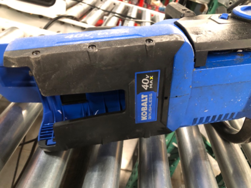 Photo 1 of **SEE NOTES/NON-REFUNDABLE FOR PARTS**
Kobalt Gen4 40-volt 14-in Brushless Battery Chainsaw (Battery and Charger Not Included)
