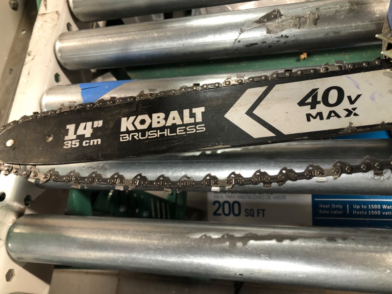 Photo 4 of **SEE NOTES/NON-REFUNDABLE FOR PARTS**
Kobalt Gen4 40-volt 14-in Brushless Battery Chainsaw (Battery and Charger Not Included)