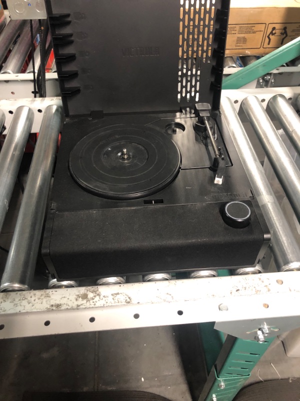 Photo 1 of Victrola Revolution GO 3-Speed Bluetooth Portable Record Player with Built-in Speakers | Black VSC-750SB-BLK