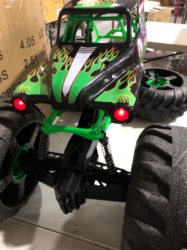 Photo 2 of **MAJOR DAMAGE**
Monster Jam, Official Mega Grave Digger Over 2 Ft. Tall, 1:6 Scale, Kids  (V2)
