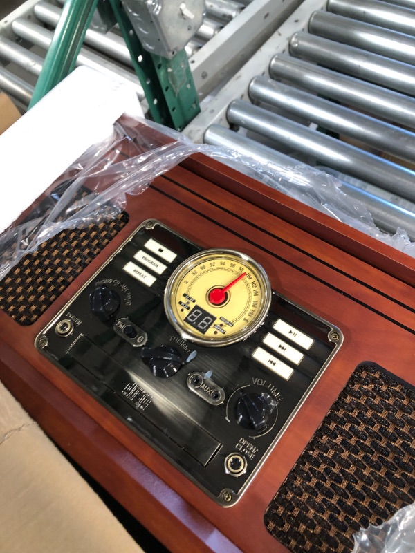 Photo 1 of Victrola Nostalgic 6-in-1 Bluetooth Record Player & Multimedia Center