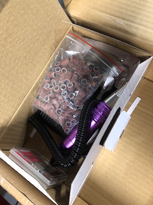 Photo 1 of 30000 RPM Professional Nail Drill Machine with Foot Pedal, Electric