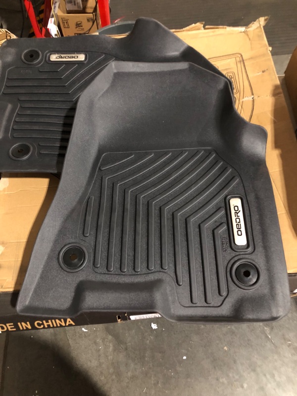 Photo 6 of **LOOK BRAND NEW** **SEE NOTES** OEDRO Floor Mats Black TPE All-Weather Guard