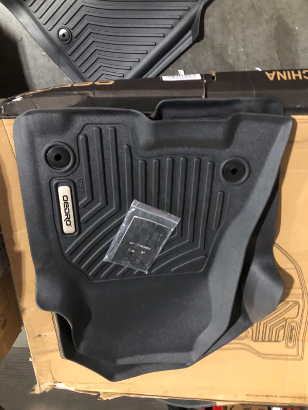 Photo 5 of **LOOK BRAND NEW** **SEE NOTES** OEDRO Floor Mats Black TPE All-Weather Guard