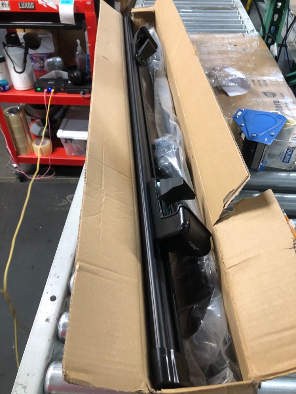 Photo 3 of * used item * see all images *
JUST-V 54" Universal Roof Rack Cross Bars Adjustable Max 51.18'' Aluminum Cargo Carrier Raised Side Rails Lockable Roof Rack for Most Vehicles with Existing Raised Side Rails Black