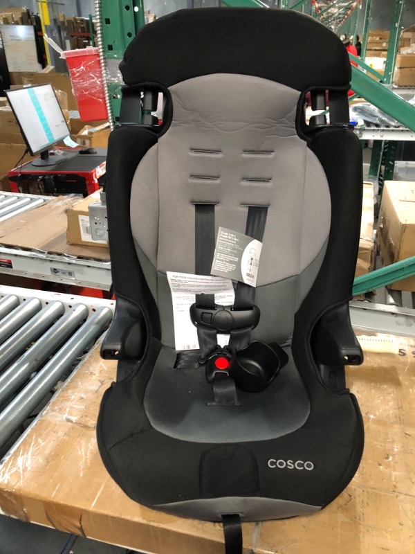 Photo 2 of Cosco Finale Dx 2-In-1 Booster Car Seat, Dusk, 18.25x19x29.75 Inch