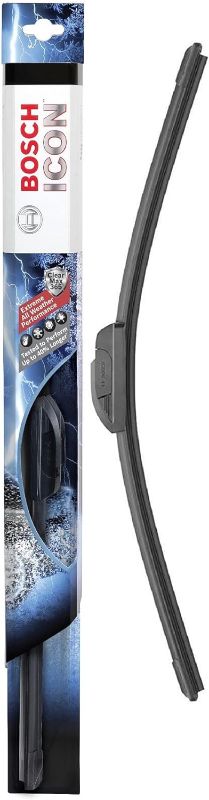 Photo 1 of Bosch ICON 19A Wiper Blade , Up to 40% Longer Life* - 19" (Pack of 1) 19A Single Wiper Blades