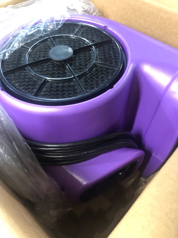 Photo 5 of Master Equipment PetEdge Blue Force Air Dryer with Cage – Quiet Pet Fur Dryer Offers 3 Speeds Up to 2,000 CFM, 0.33 HP Purple
