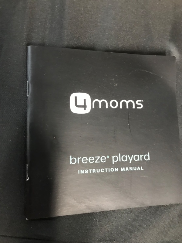 Photo 2 of 4moms Breeze Plus Portable Playard with Removable Bassinet and Baby Changing Station, Easy One-Handed Setup, from The Makers of The mamaRoo