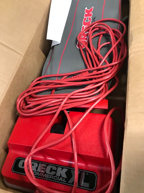 Oreck Commercial Upright Bagged Vacuum Cleaner, Lightweight, 40ft Power