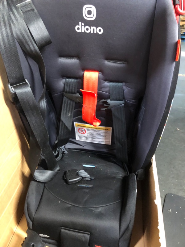 Photo 2 of Diono Radian 3R, 3-in-1 Convertible Car Seat, Rear Facing & Forward Facing, 10 Years 1 Car Seat, Slim Fit 3 Across, Gray Slate Radian 3R Fits 3 Across Gray Slate