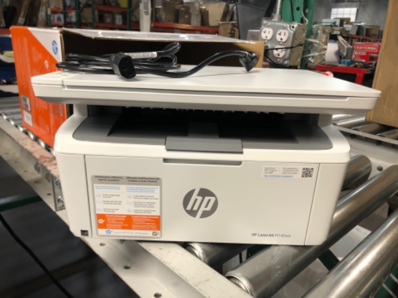 Photo 3 of HP LaserJet MFP M140we All-in-One Wireless Black & White Printer with HP+ and Bonus 6 Months Instant Ink (7MD72E) New Version: HP+, M140we