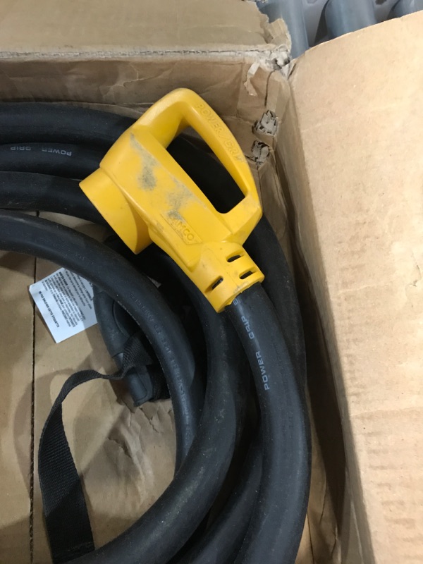 Photo 3 of ***USED AND DIRTY - WORN - SEE PICTURES - UNABLE TO TEST***
Camco Heavy-Duty 50-Amp RV Extension Cord | Features Power Grip Handles, Copper